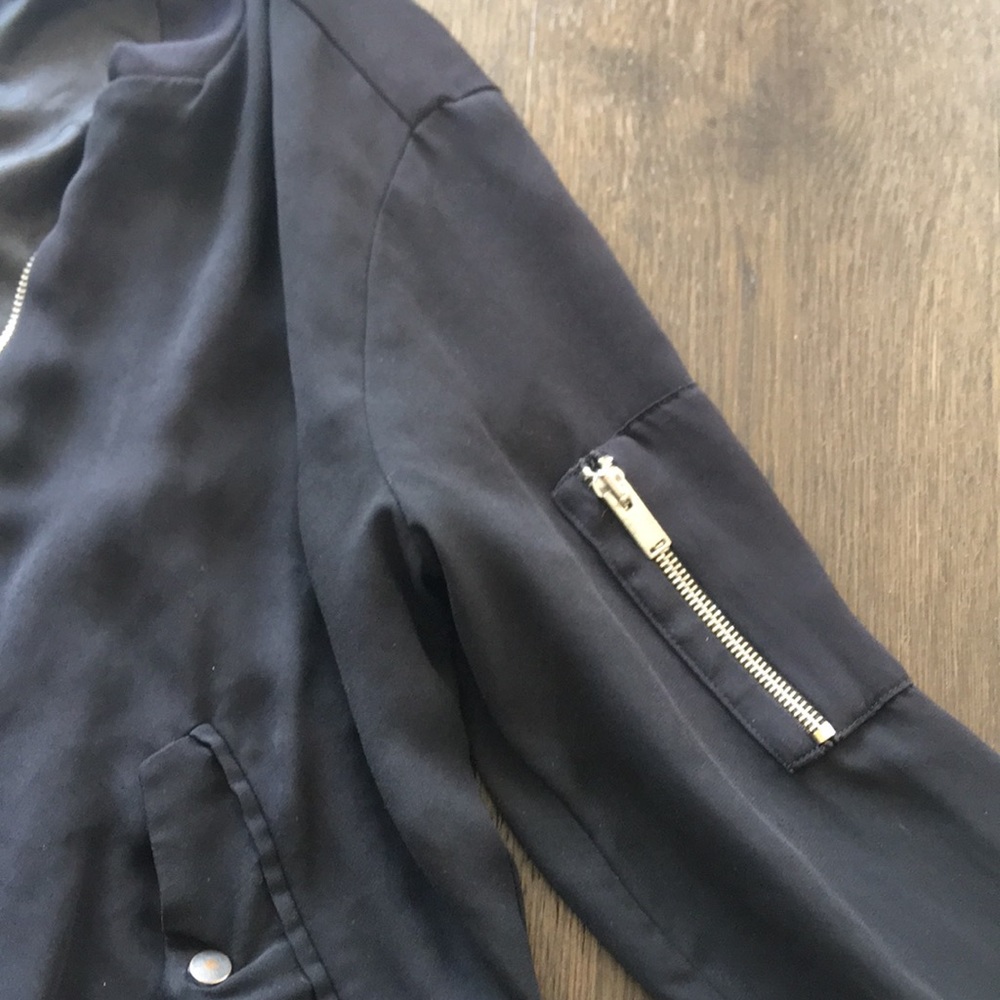 Zara Basic Collection Black Light Jacket - image 5